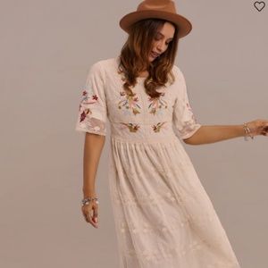 Naomi Embroidered Dress